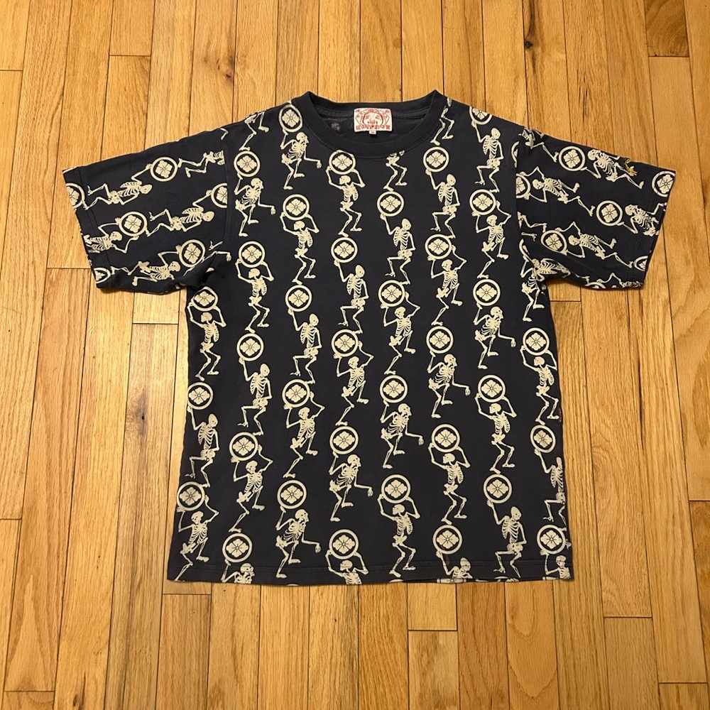 Evisu Skeletons Graphic Tee